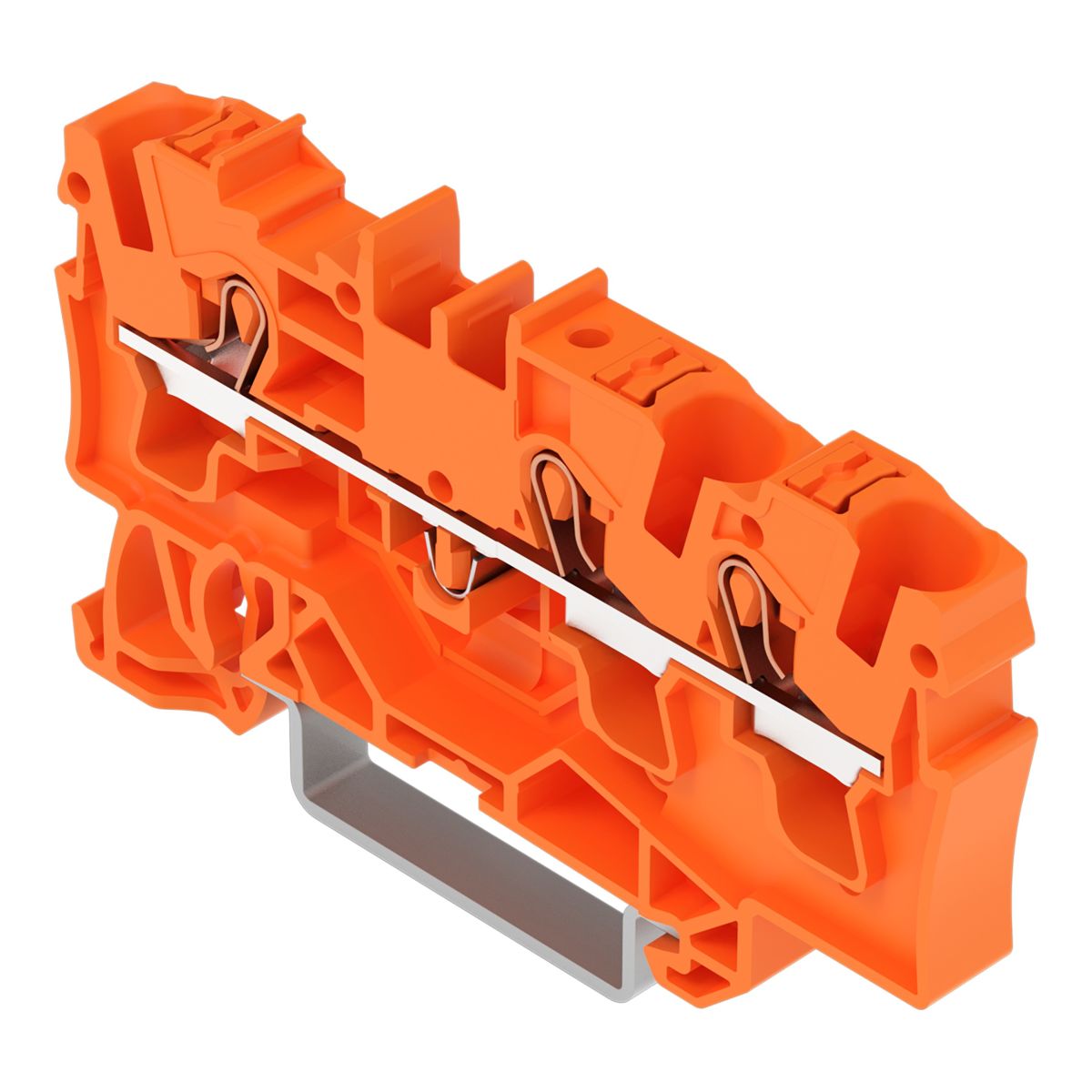 3-Leiter-Durchgangsklemme 2204-1302