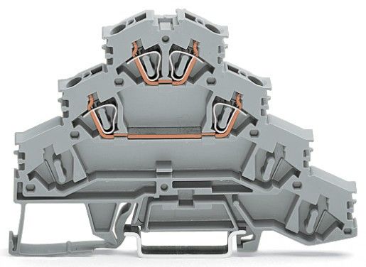Vierstock-Reihenklemme 281-531
