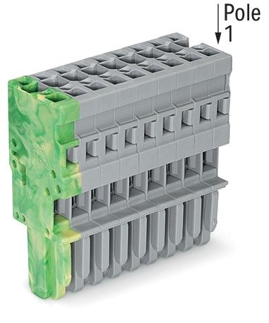 1-Leiter-Federleiste 769-109/000-037