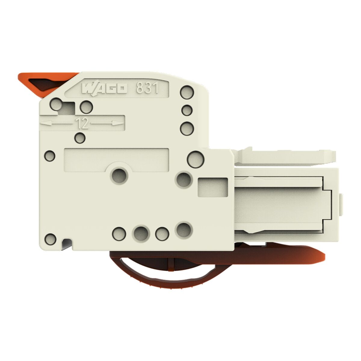 1-Leiter-Federleiste 831-1106/302-004