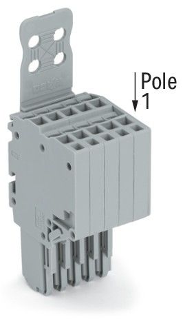 2-Leiter-Federleiste 2020-205/133-000