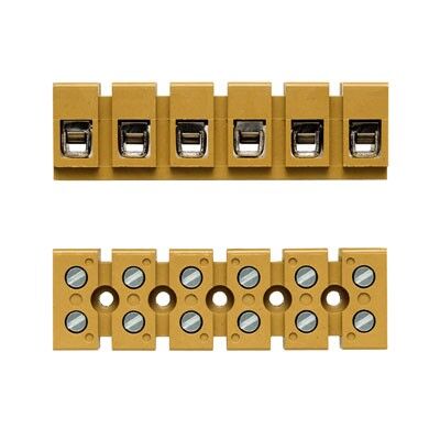 Klemmenleiste Schraubans. MK 6/6/E