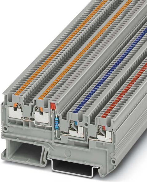 Initiatoren-/Aktorenklemme PTIO1,5/S/3-LED 24RD Initiatoren-/Aktorenklemme PTIO1,5/S/3-LED 24RD
