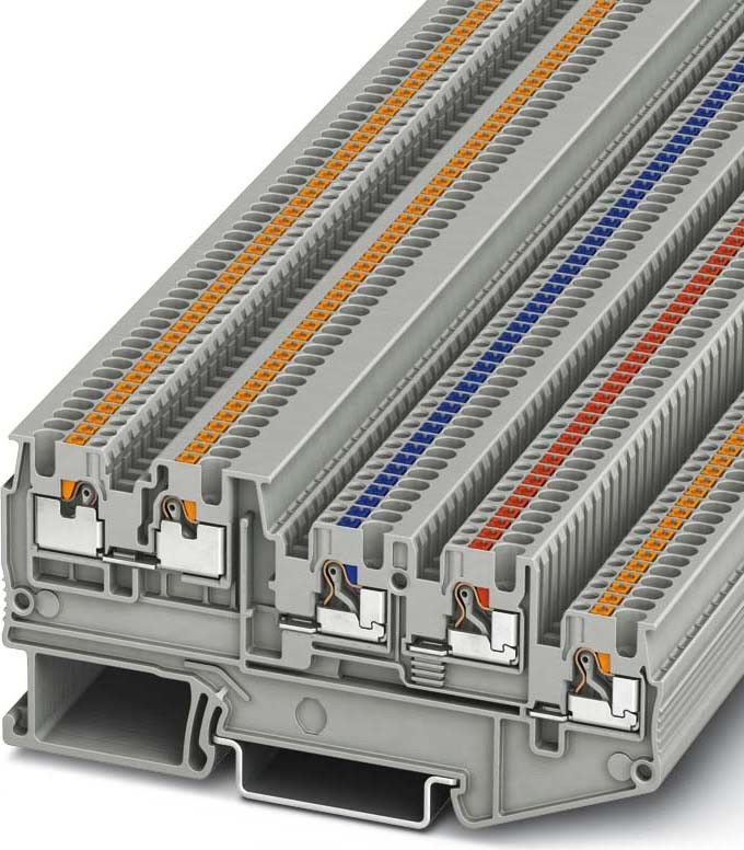 Initiatoren-/Aktorenklemme PTIO1,5/S/4-LED 24GN Initiatoren-/Aktorenklemme PTIO1,5/S/4-LED 24GN