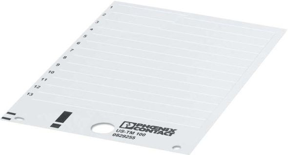 Marker für Klemmen US-TM 100 Marker für Klemmen US-TM 100