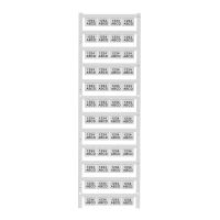 Klemmenmarkierung WS 10/15 MC SDR