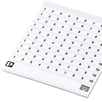 Klemmenmarkierung SK 7, #0804468:0011