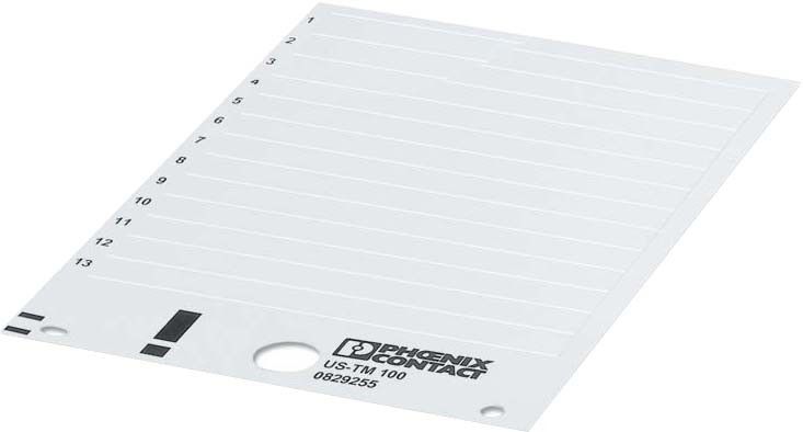 Marker für Klemmen US-TM 100 Marker für Klemmen US-TM 100