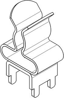 EMV-Schirmklammer PCB-4-V-6,8/SKL 3-6 EMV-Schirmklammer PCB-4-V-6,8/SKL 3-6