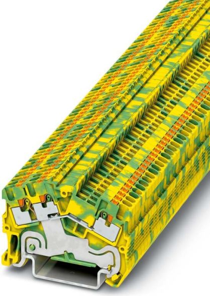 Schutzleiter-Reihenklemme PTS 1,5/S-TWIN-PE