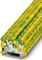 Schutzleiter-Reihenklemme PTS 1,5/S-TWIN-PE