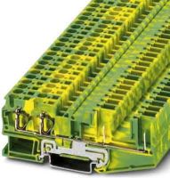 Zugfederreihenklemme ST 4-QUATTRO/2P-PE