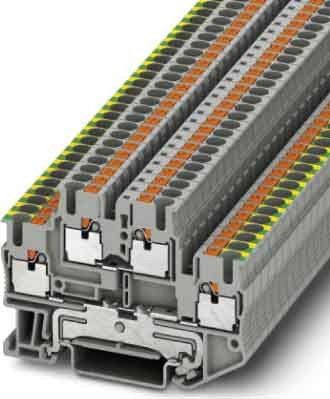 Schutzleiter-Reihenklemme PTTB 2,5-PE/L Schutzleiter-Reihenklemme PTTB 2,5-PE/L