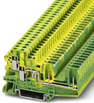 Steckbare Schraubklemme UT 4-QUATTRO/ 2P-PE Steckbare Schraubklemme UT 4-QUATTRO/ 2P-PE
