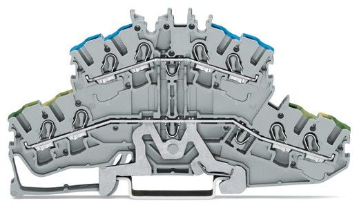 4-Leiter-Doppelstockklemme 2002-2417