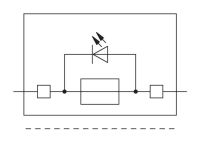 2-Leiter-Sicherungsklemme 2006-1621/1000-541