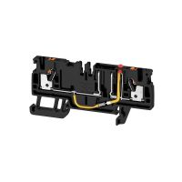 Sicherungs-Reihenklemme AFS 2,5 CF 2C 24V BK