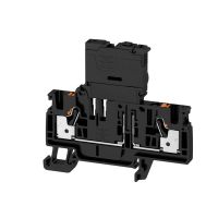 Sicherungs-Reihenklemme AFS 4 2C 60-150V BK