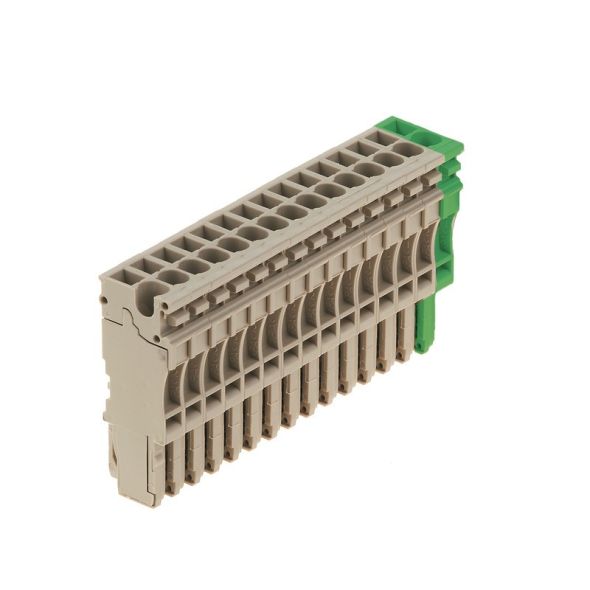 Stecker ZP 2.5/1AN/15 GN/BE Stecker ZP 2.5/1AN/15 GN/BE