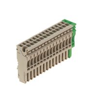 Stecker ZP 2.5/1AN/15 GN/BE