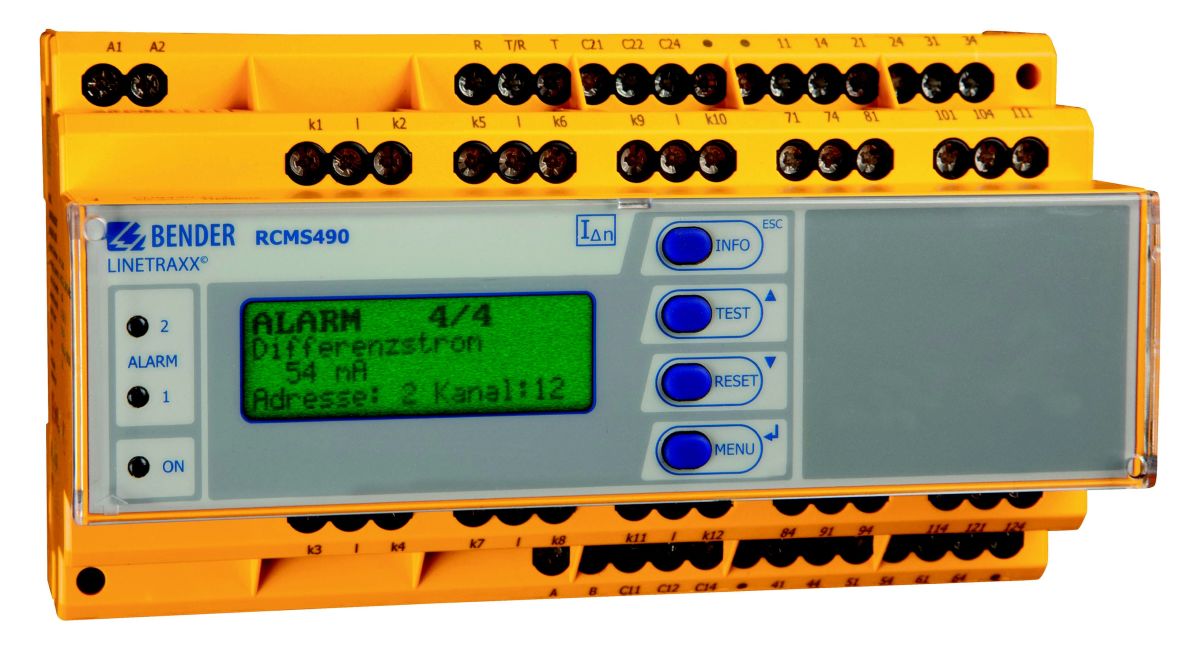 Differenzstromüberwachung RCMS490-D4-1 Differenzstromüberwachung RCMS490-D4-1