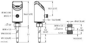 Strömungssensor FS100300L302LIH1141 Strömungssensor FS100300L302LIH1141