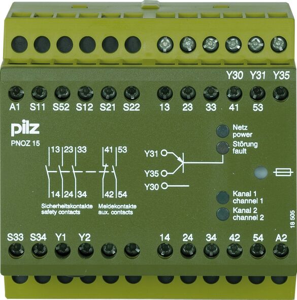 Not-Aus-Schaltgerät PNOZ 15 #774050
