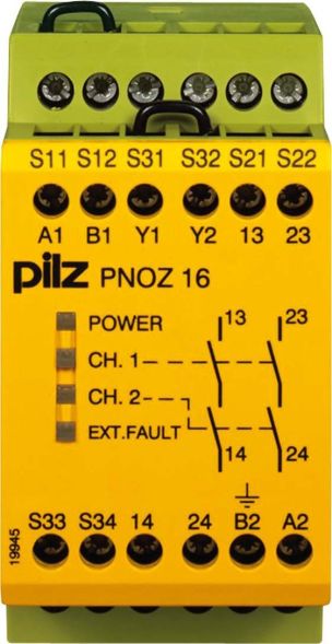 Not-Aus-Schaltgerät PNOZ 16 #774061 Not-Aus-Schaltgerät PNOZ 16 #774061