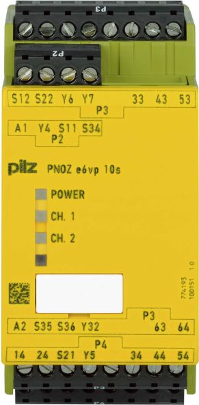 Not-Aus-Schaltgerät PNOZ e6vp #774193 Not-Aus-Schaltgerät PNOZ e6vp #774193