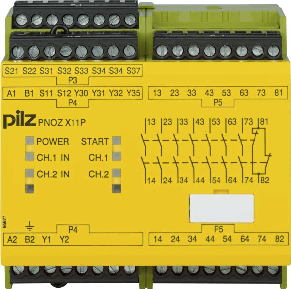 Not-Aus-Schaltgerät PNOZ X11P #777080 Not-Aus-Schaltgerät PNOZ X11P #777080