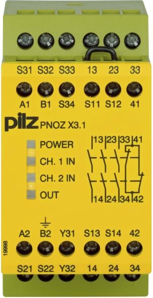 Not-Aus-Schaltgerät PNOZ X3.1 #774322 Not-Aus-Schaltgerät PNOZ X3.1 #774322