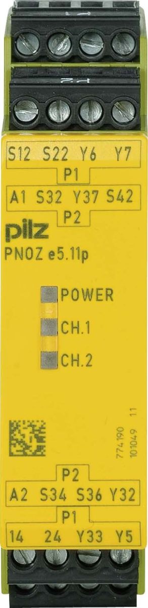 Kombigerät Not-Aus+Schutzt PNOZ e5.11p #774190 Kombigerät Not-Aus+Schutzt PNOZ e5.11p #774190