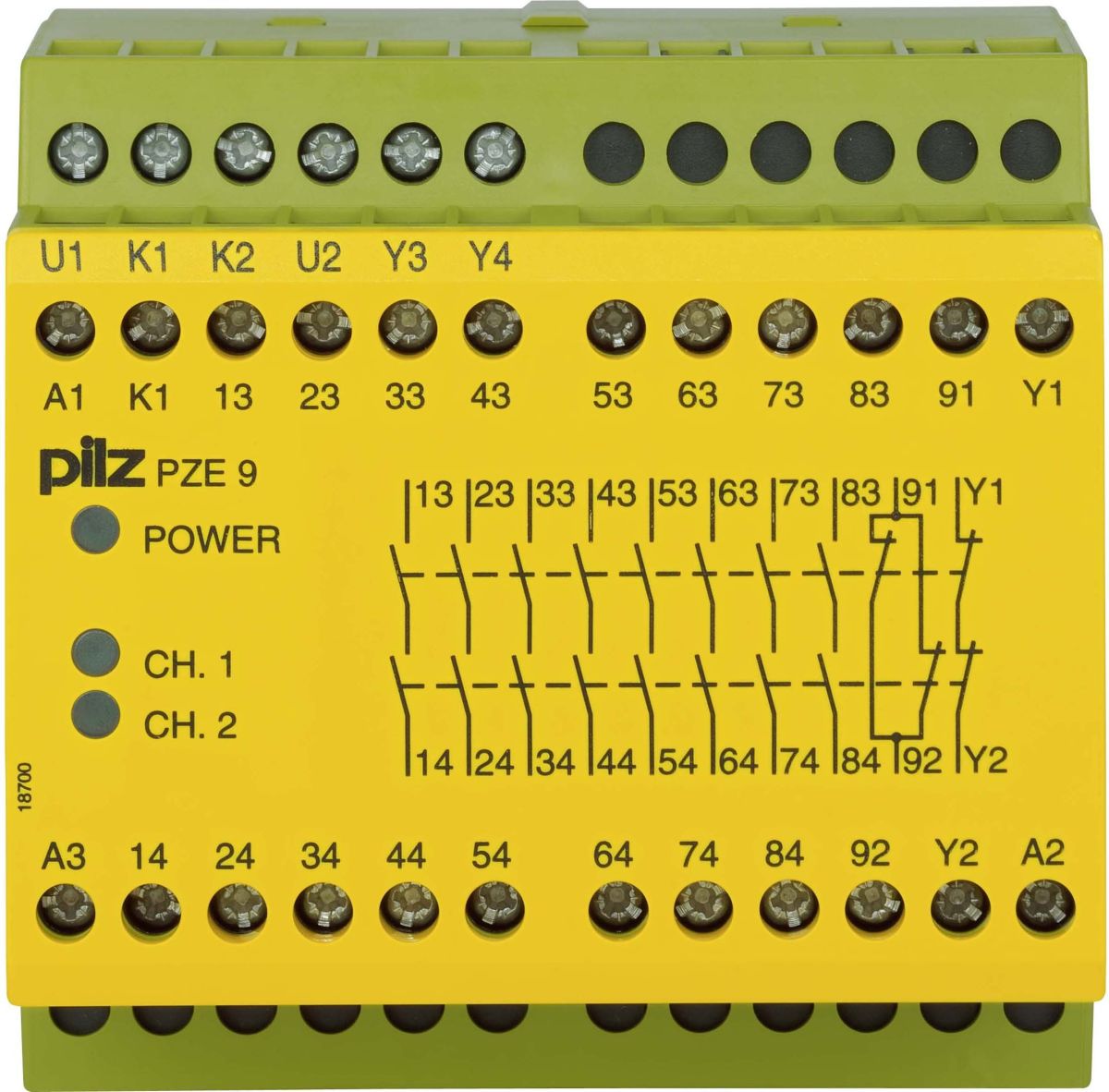 Kontakterweiterungsblock PZE 9 #774150 Kontakterweiterungsblock PZE 9 #774150