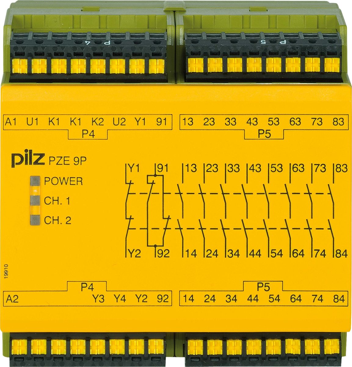 Kontakterweiterungsblock PZE 9P #787148