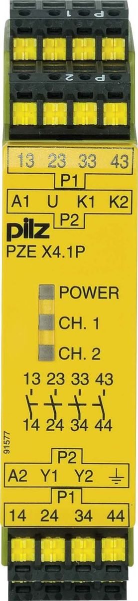 Kontakterweiterungsblock PZE X4.1P C #787588 Kontakterweiterungsblock PZE X4.1P C #787588