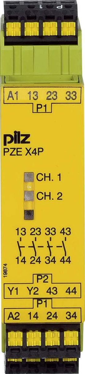 Kontakterweiterungsblock PZE X4P C #787585 Kontakterweiterungsblock PZE X4P C #787585