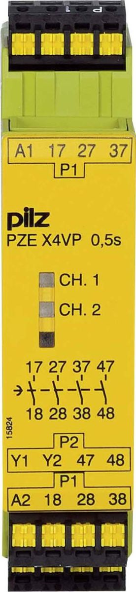 Kontakterweiterungsblock PZE X4VP C #787580 Kontakterweiterungsblock PZE X4VP C #787580