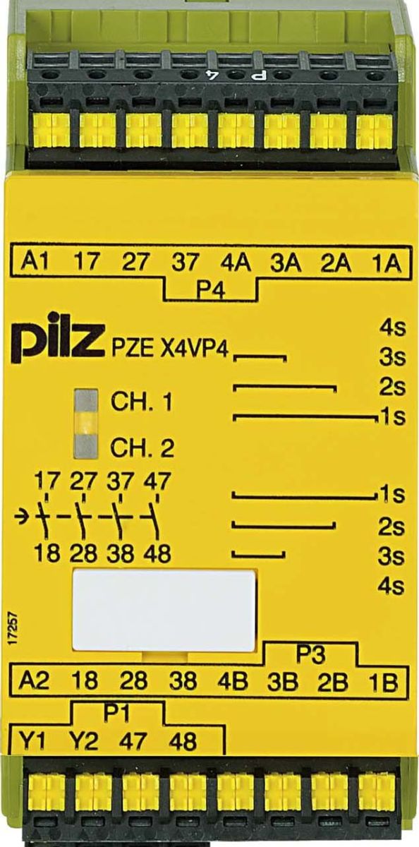 Kontakterweiterungsblock PZE X4VP4 C #787586 Kontakterweiterungsblock PZE X4VP4 C #787586