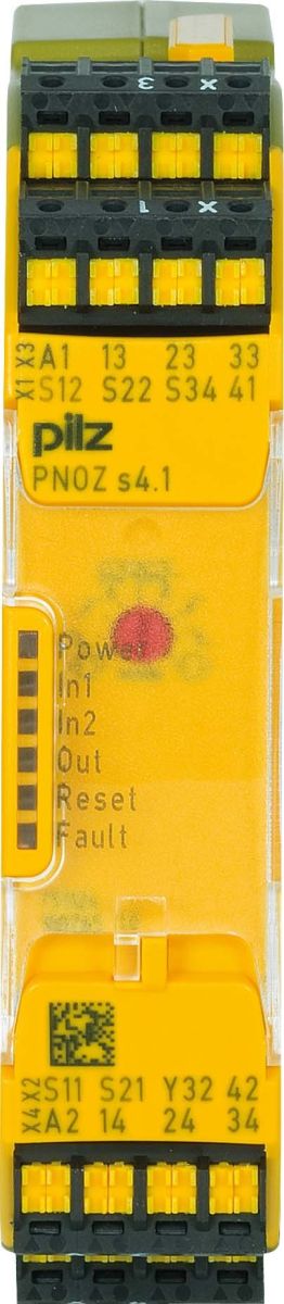 Not-Aus-Schaltgerät PNOZ s4.1 C (VE10) Not-Aus-Schaltgerät PNOZ s4.1 C (VE10)