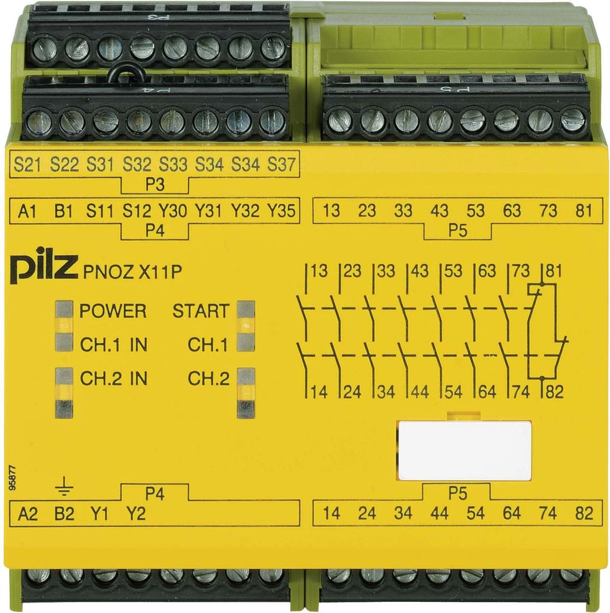 Not-Aus-Schaltgerät PNOZ X11P #777083 Not-Aus-Schaltgerät PNOZ X11P #777083