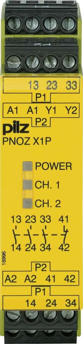 Not-Aus-Schaltgerät PNOZ X1P #777100 Not-Aus-Schaltgerät PNOZ X1P #777100