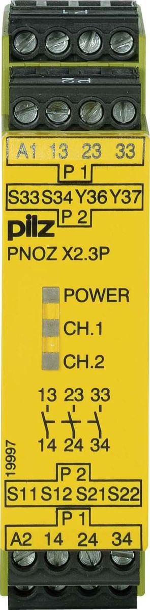 Not-Aus-Schaltgerät PNOZ X2.3P # Not-Aus-Schaltgerät PNOZ X2.3P #