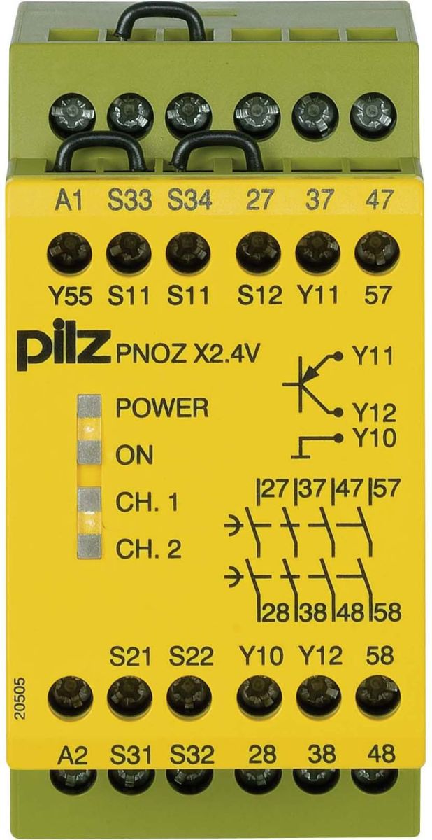 Not-Aus-Schaltgerät PNOZ X2.4V #774517 Not-Aus-Schaltgerät PNOZ X2.4V #774517