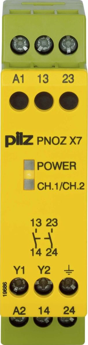 Not-Aus-Schaltgerät PNOZ X7 #774054 Not-Aus-Schaltgerät PNOZ X7 #774054