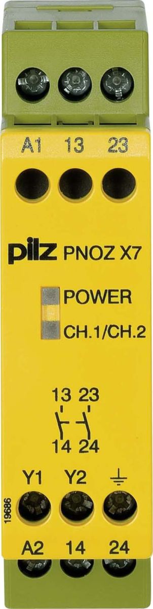 Not-Aus-Schaltgerät PNOZ X7 #774055 Not-Aus-Schaltgerät PNOZ X7 #774055