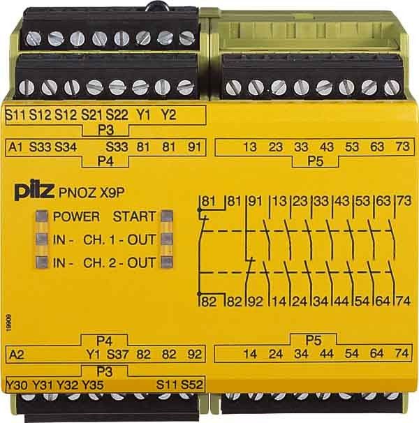 Not-Aus-Schaltgerät PNOZ X9P #777606 Not-Aus-Schaltgerät PNOZ X9P #777606