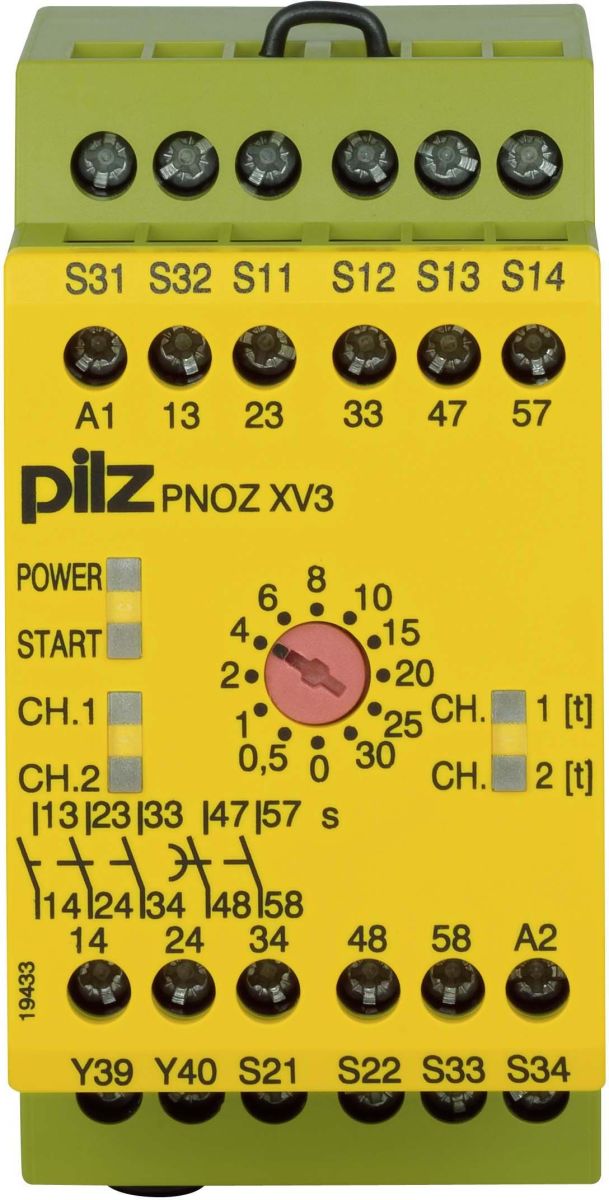 Not-Aus-Schaltgerät PNOZ XV3 #774540 Not-Aus-Schaltgerät PNOZ XV3 #774540