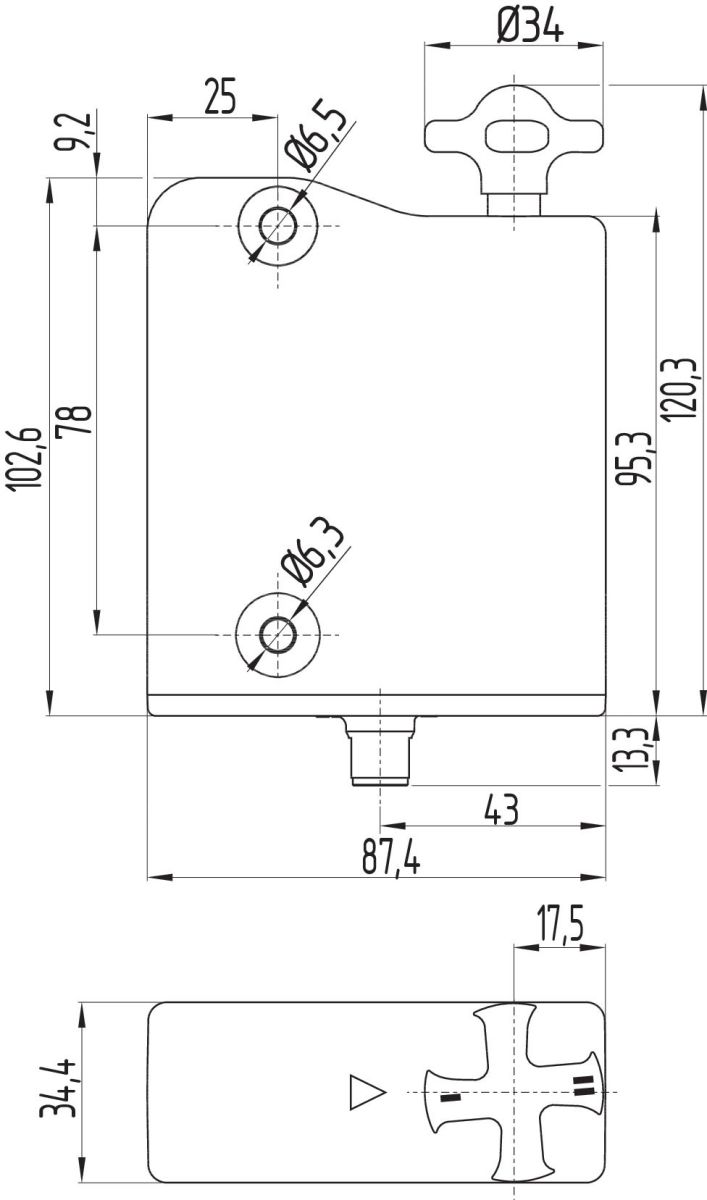 Sicherheitszuhaltung AZM300B-I2-ST-1P2P-A