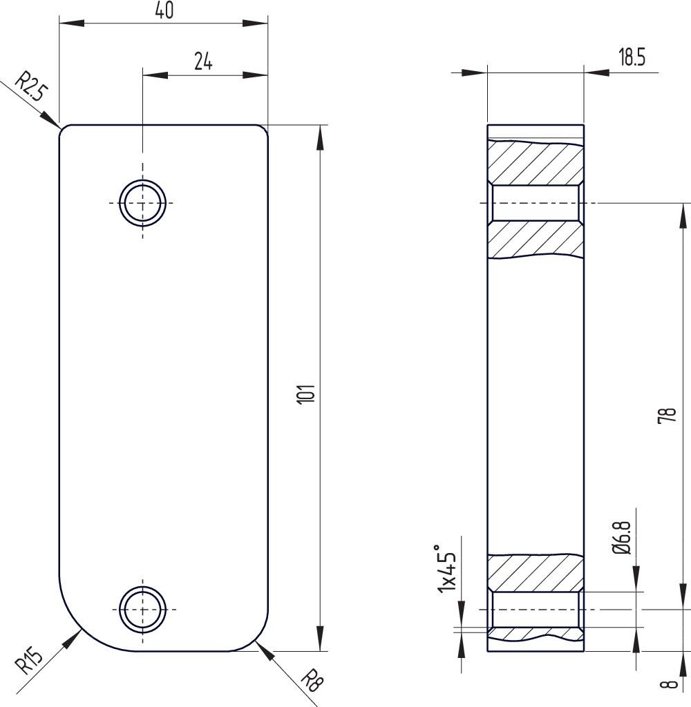 Sicherheitszuhaltung AZM300B-I2-ST-1P2P-A