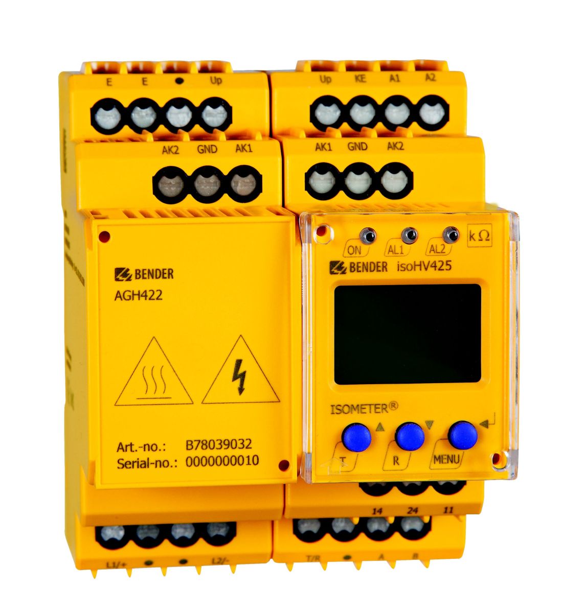 Isolationsüberwachung isoHV425-D4-2+AGH422